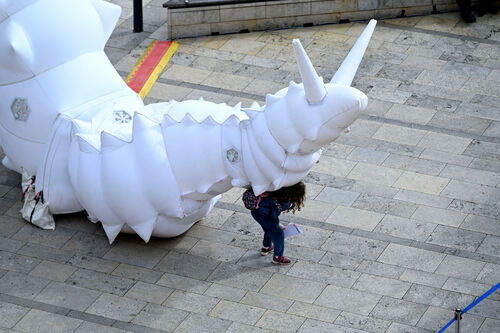 Luma, a 9m long biomechanical snail